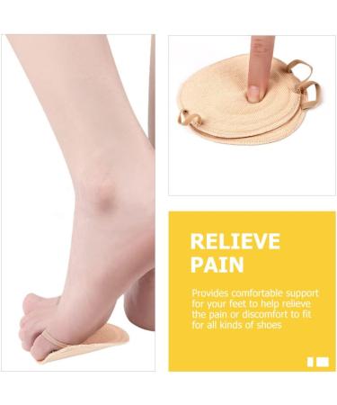 FOMIYES 10 Pairs Forefoot Invisible Socks - Gel Pads for High Heels Plantar Fasciitis Relief Elastic Toe Socks - Buy Online on GoSupps.com