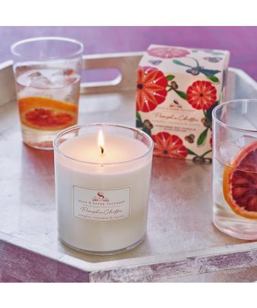 Buy Soap & Paper Factory Pumpkin Chiffon 9.5 oz Large Soy Candle | International Shipping Available - Buy Online on GoSupps.com