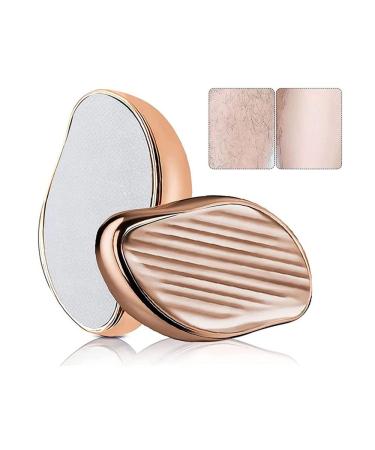 SPOTFISH Crystal Hair Eraser for Women and Men - Magic Hair Eraser Crystal Hair Remover, Painless Hair Removal Tool for Arms Legs Back - Reusable, Washable, Easy, Portable Epilator (Gold, Upgrade) - Buy Online on GoSupps.com