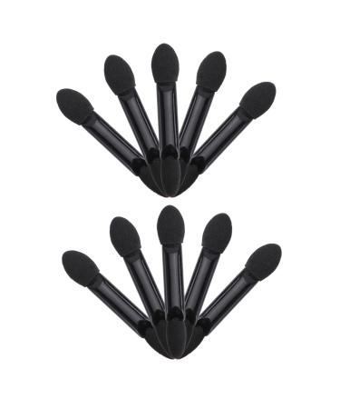 Balacoo 10pcs Make up for Face Dual Sides Eyeshadow Dual Sided Eye Shadow Brush Makeup Utensils