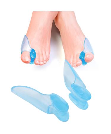 Bale toe corrector washable silicone-bunion pillow protection reusable bale corrector pads for pain relief in great toe