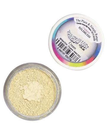 Rainbow Dust Plain and Simple Dust Colouring - Cream