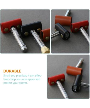 Zerodeko Men's Razor Set - Premium Leather Storage Pocket | Perfect for Smooth Shaving - Buy Online on GoSupps.com