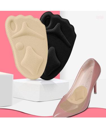 4 Pairs Forefoot Gel Pads & Sponge Insoles - Comfort for Shoes | Ideal for Hen Parties & Reed Diffuser Decorations - Buy Online on GoSupps.com