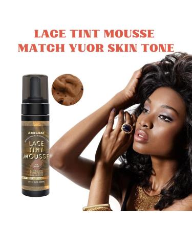 ARHGOAT Premium Lace Tint Mousse - Waterproof, Fast Drying Hair Foam for All Hair Types - Dark Brown, 7.06 oz - Buy Online on GoSupps.com