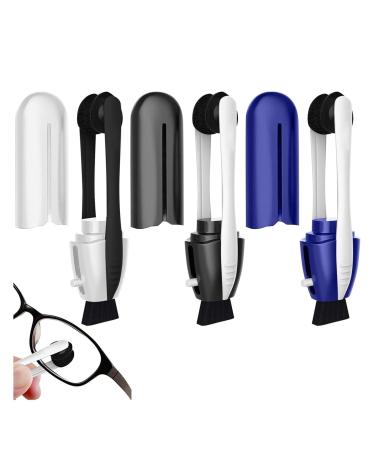 Eyeglass Cleaner - for Eyeglasses Eyeglass Cleaning Clips Reading Glasses and More Lens Cleaner with Carbon Microfiber Technology - for Eyeglasses