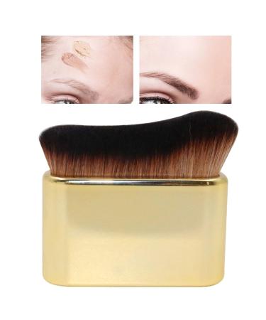 Siren Brush | High-Density Siren Brush Makeup - Foundation Brush Makeup Brush for Tan Sunless Tanner Makeup Brushes Tanning Mousse Blending Brush Gold
