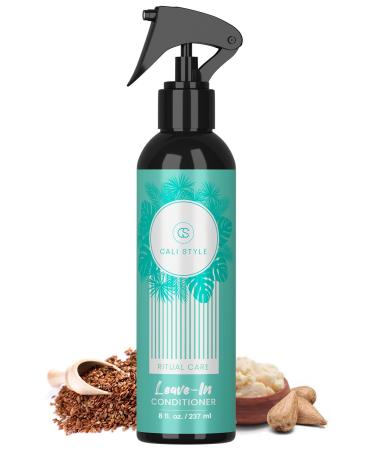Cali Style Ritual Care Leave In Conditioner Spray (8 Fl. Oz) | Tames Frizz And Flyaways | Detangles Knots And Eases Styling | Hair Detangler Spray for Women & Men | Sulfate And Paraben-Free