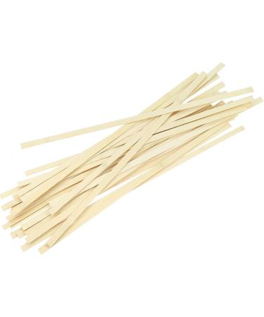 DYWISHKEY Natural Bamboo Sticks - 15.75 x 3/8 Wooden Craft Sticks (50 Pieces) - Buy Online on GoSupps.com