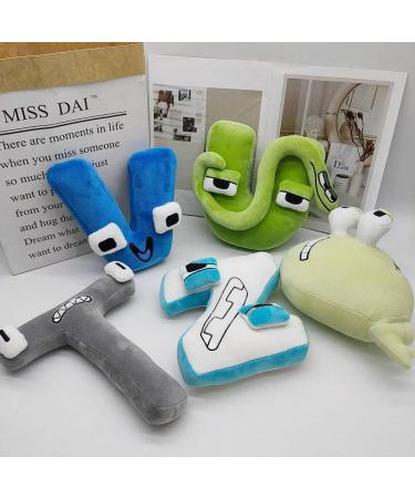 Alphabet Lore Plush Animal Toy - Educational Stuffed Doll for Kids & Adults - Perfect Gift for Christmas & Birthdays - Cute & Funny Cartoon Design (T) - Buy Online on GoSupps.com