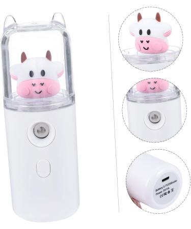 Mikinona Moisturizer Air Diffuser Moisturizing Humidifier Mini Face Mister Plastic Material White - Buy Online on GoSupps.com