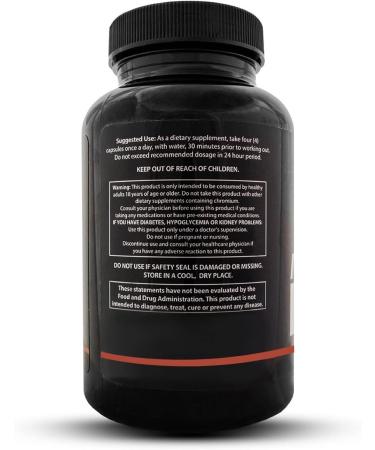 Dynamism Labs NO Extreme Pre-Workout | Boost Muscle & Stamina | Nitric Oxide Supplement with AKG OKG B6 B12 & Green Tea | 120 Capsules Made in USA - Buy Online on GoSupps.com