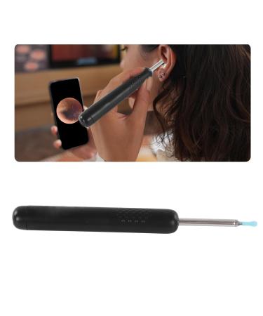 Wireless E Ear Cleaner Tool with 6 LED Lights & 1080p Microcamera - Durable Ear Wax Removal for Living Room (Black) | 30 Days Satisfaction Guarantee - Buy Online on GoSupps.com