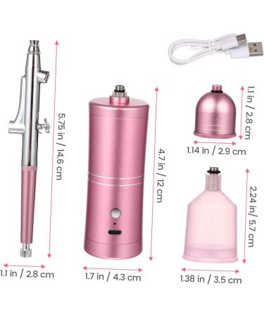 BELLIFFY 1 Set Spray Cordless Tools Cordless Sprayer Facial Humidifier Power Tool Face Tool Pink Aluminum - Buy Online on GoSupps.com