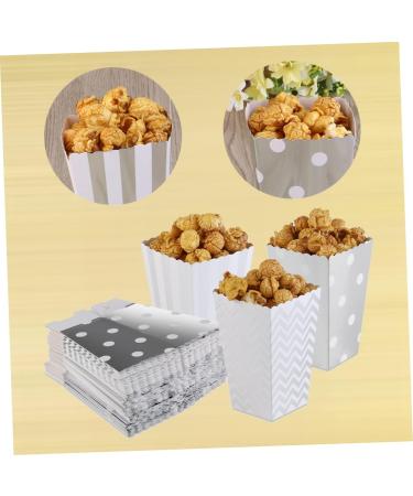 Zerodeko 50pcs Boxes Wedding Favors Dots Party Favor Box Cardboard Material Vintage Paper Straws Holiday Party Candy Cartons Cardboard Popcorn European and American Container Decorate - Buy Online on GoSupps.com