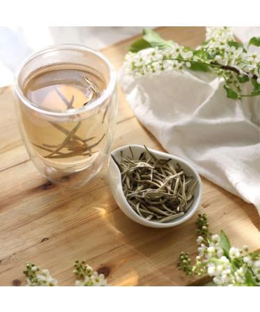 Teapro Supreme Silver Needle White Tea - Bai Hao Yin Zhen Loose Leaf Tea (12g) - Buy Online on GoSupps.com