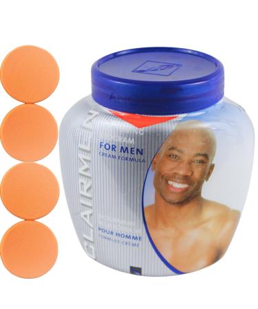 Clairmen cream 500ml with 4 Exfoliating cleansing Pads