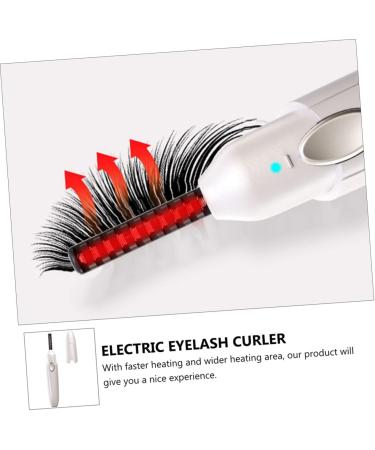 Healeved 1 Set Eyelash Curler Eyelash Curling Clip Heated Curler Eyelash Beauty Tool Makeup Tool Curling Clip for Eyelash Electric Eyelash Curling Tool - Buy Online on GoSupps.com