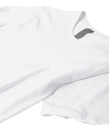 Men's Hipster Curve Hem Droptail Tee - White - Large | Hat and Beyond - Buy Online on GoSupps.com