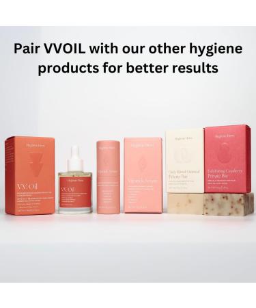 VV OIL - Handcrafted Microbiome-Balancing Yoni Oil for Intimate Areas | Prevent Ingrown Hairs & Hydrate Vulva - Vegan & GMO-Free - Unscented - Buy Online on GoSupps.com