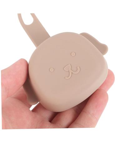 4-Pack Silicone Pacifier Storage Bags | Food-Grade High-Temperature Resistant Mini Containers for Babies - Buy Online on GoSupps.com