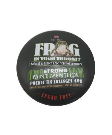 Simpkins Natural Frog in Your Throat Lozenges Mint Menthol 40g