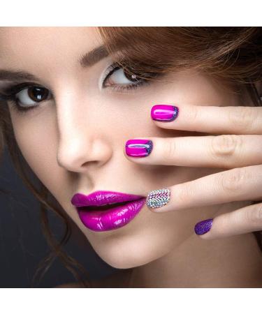 Anezus 4Pcs Rhinestone Pickup Tool Set - Nail Art DIY Decoration Pink - Buy Online on GoSupps.com