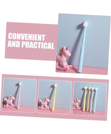 Minkissy 30 Pack Children's Ergonomic Manual Toothbrush Set - Toddler & Kids Toothbrushes in 5 Colors - Ideal for Kids Oral Care - Buy Online on GoSupps.com