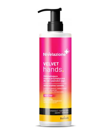 NIVELAZIONE 2 en 1 Masque Enzymatique Rajeunissant pour les Mains 200ml