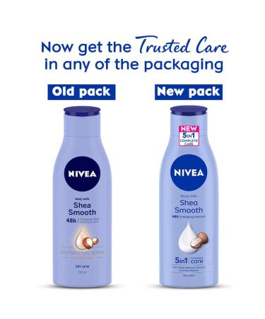 Nivea Smooth Milk Body Lotion for Dry Skin 200ml - Nourishing Moisturizer for All Skin Types - Buy Online & Ship Internationally - Buy Online on GoSupps.com