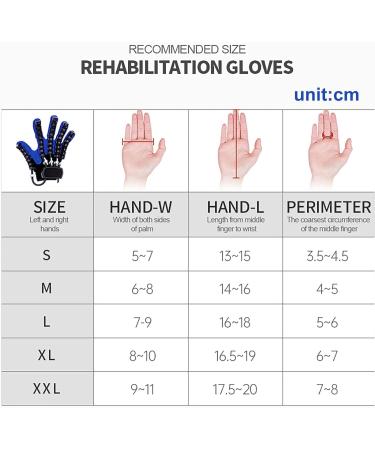 Shop Robot Hand Glove for Stroke Therapy | Flexion Glove for Hand Dysfunction & Finger Training - Relief for Cramps (Right XL - Buy Online on GoSupps.com