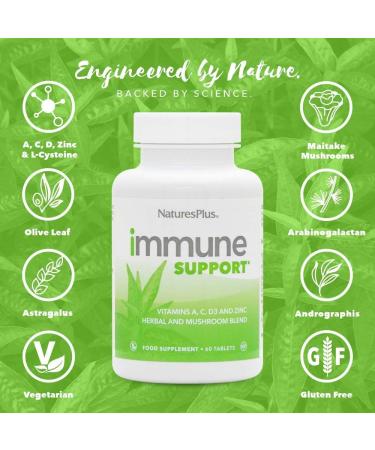Nature's Plus Immune Support - 60 Tablets for Enhanced Wellness - Buy Online on GoSupps.com