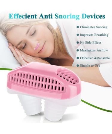 2-in-1 Anti Snoring Nose Air Purifier for Men and Women - Nasal Vents Plugs Clip Snoring Stopper - CPAP User Friendly Snoring Solution for Better Sleep - Buy Online on GoSupps.com