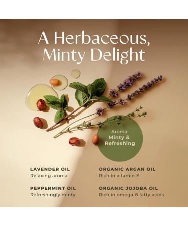 Gya Labs Huiles de massage la lavande et la menthe poivr e pour la massoth rapie - Fabriqu es avec du jojoba de l'argan du tournesol de l'amande douce et de la vitamine E (200 ml) - Buy Online on GoSupps.com