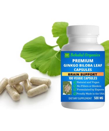 Behalal Organics Ginkgo Biloba Leaf Quick Release Capsules - Buy Online on GoSupps.com