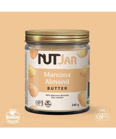 NutJar Premium Nut Butters 3 x 240 g Variety Pack Pistachio Butter Macadamia Butter Marcona Almond Butter No Added Sugars No Artificial Colours or Preservatives Vegan Gluten Free Keto Friendly Made in Canada - Buy Online on GoSupps.com