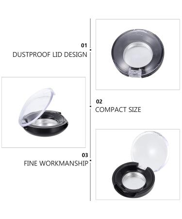 Lurrose 8-Piece Makeup Palette - Empty Eyeshadow Tablets Lipstick & Highlighter Pans Cosmetics Container Ideal for DIY Makeup & Bulk Text Marking - Buy Online on GoSupps.com