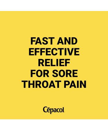 Cepacol Sensations Honey and Lemon Sore Throat lozenges 36 count - Buy Online on GoSupps.com