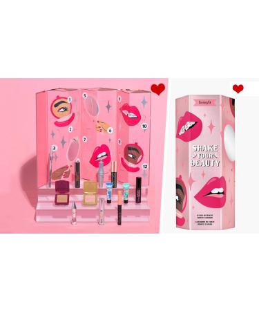 Benefit Beauty Advent Calendar 2020 - Shake Your Beauty | Limited Edition Cosmetics | 12 Doors of Benefit Beauty - Buy Online on GoSupps.com