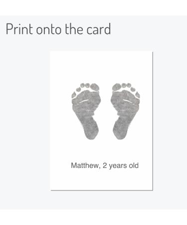 BUSHBABY Inkless Hand & Footprint Kit - Newborn Baby Shower Gift - Blue Inkless Paw Print Kit for Babies - Essential Keepsake for Mum - Buy Online on GoSupps.com