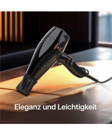 Valera Swiss Silent Jet Light 7500 Professional Hair Dryer - 2000W 6 Temperature Levels Ion Generator & Twist-Proof Cable - Buy Online on GoSupps.com