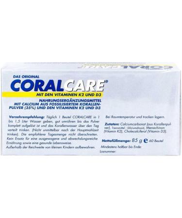Coralcare 2-Month Pack - 60x1.5g for Vibrant Coral Health | International Shipping Available - Buy Online on GoSupps.com