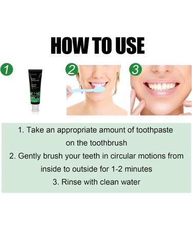 Bamboo Charcoal Deep Clean Toothpaste 100g | Activated Carbon Teeth Whiteners | Stain Remover & Fresh Breath | Buy Internationally - Buy Online on GoSupps.com