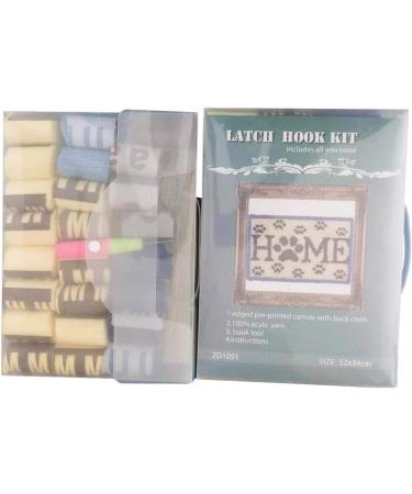 Christmas Decor 3D Latch Hook Kit - DIY Handmade Rug Cushion Tapestry Cross Stitch - Buy Online on GoSupps.com