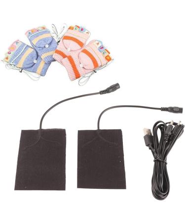 KOSDFOGE 5V Carbon Fiber Heating Pad - Portable Electric USB Heating Mat for Hand & Stomach Relief | International Shipping Available - Buy Online on GoSupps.com
