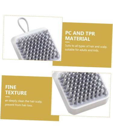 Beatifufu 2Pcs Shampoo Massage Brush for Scalp Cleansing Manual Massage Brush for Women Pets for Exfoliation Comfortable Easy to Use - Buy Online on GoSupps.com