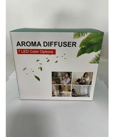 500ml Aroma Diffuser for Essential Oils - 10 Oils Included 36dB Silent Operation 7 Colors BPA-Free 4 Timers & Auto Shut-off - Buy Online on GoSupps.com