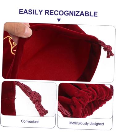 Baluue 20 Pcs Storage Bag Bag Organizer Drawstring Jewelry Pouches Hair Dryer Pouch Cloth Bag Fabric - Buy Online on GoSupps.com
