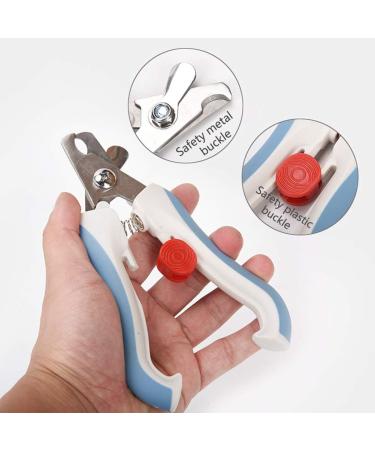 OMEM Bird Nail Clippers with Grinding Nail Tool Parrot Claw Care Budgies Sunbirds Cockatiel Pet Nail Scissors (S Blue) S Blue - Buy Online on GoSupps.com