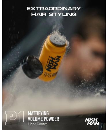 Nishman 2 Pack Mattifying Volume Wax Powder - Professional Hair Styling Product - Buy Online on GoSupps.com